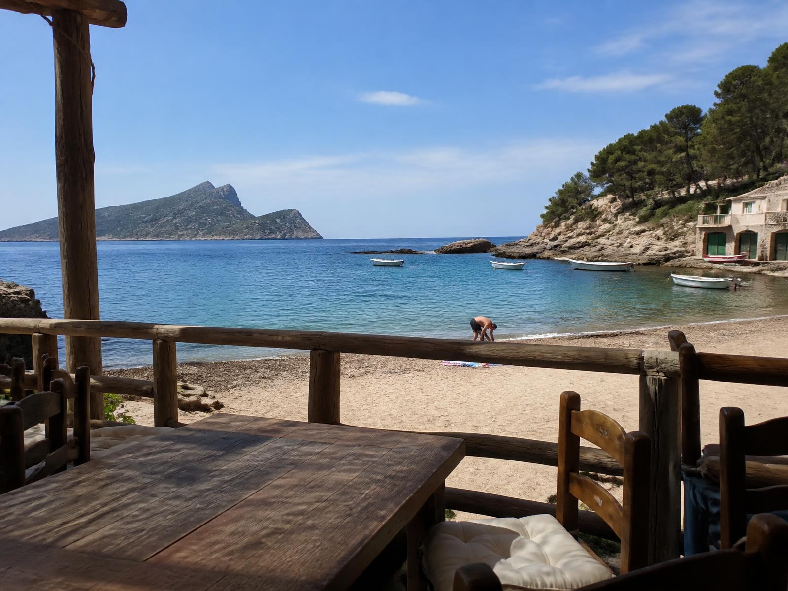 Sant Elm, Sant Elm, Sa Dragonera — beach club reachable by yacht from Puerto Portals, Mallorca