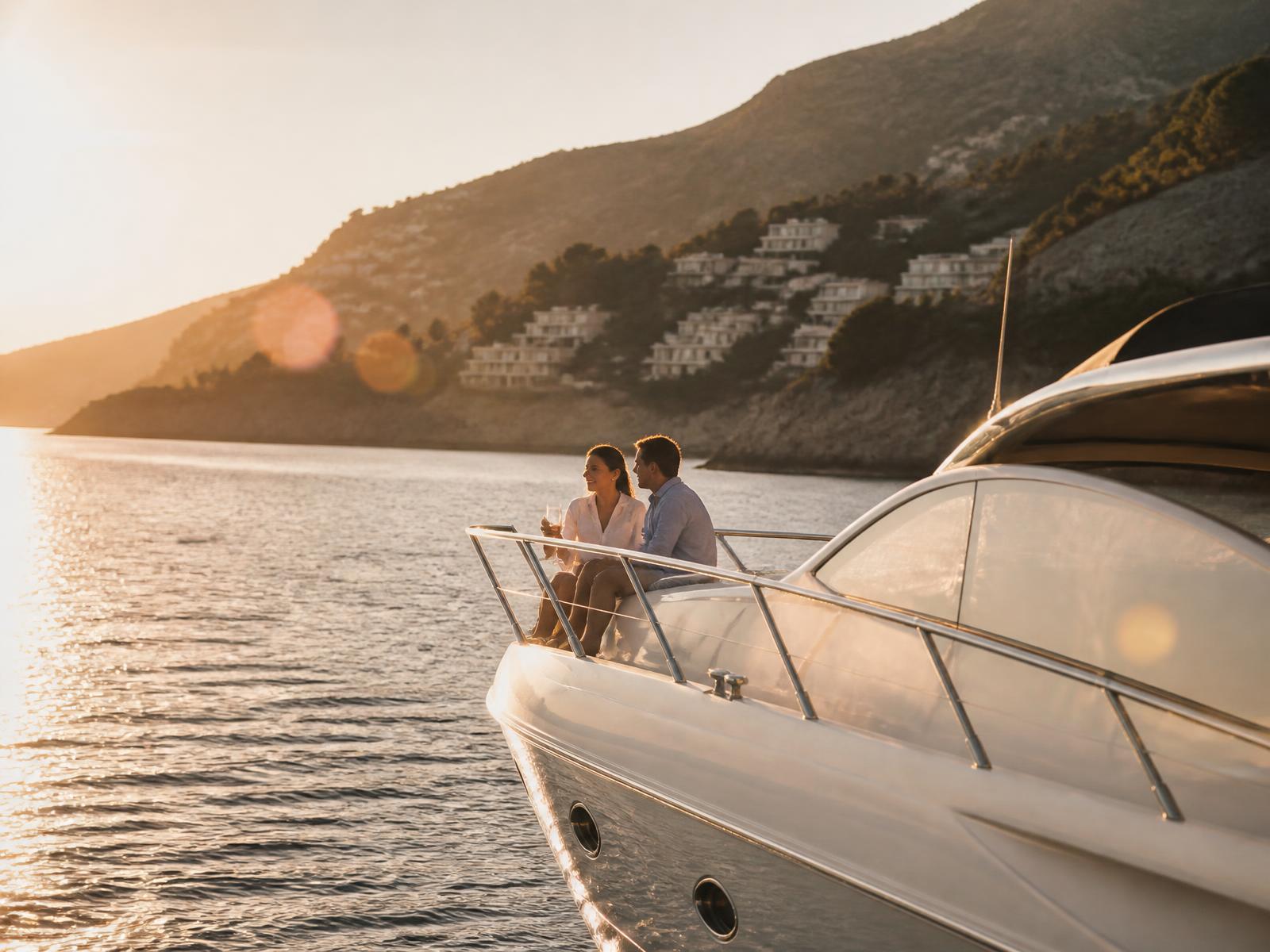 Sunset Escape — luxury yacht charter experience from Puerto Portals, Mallorca